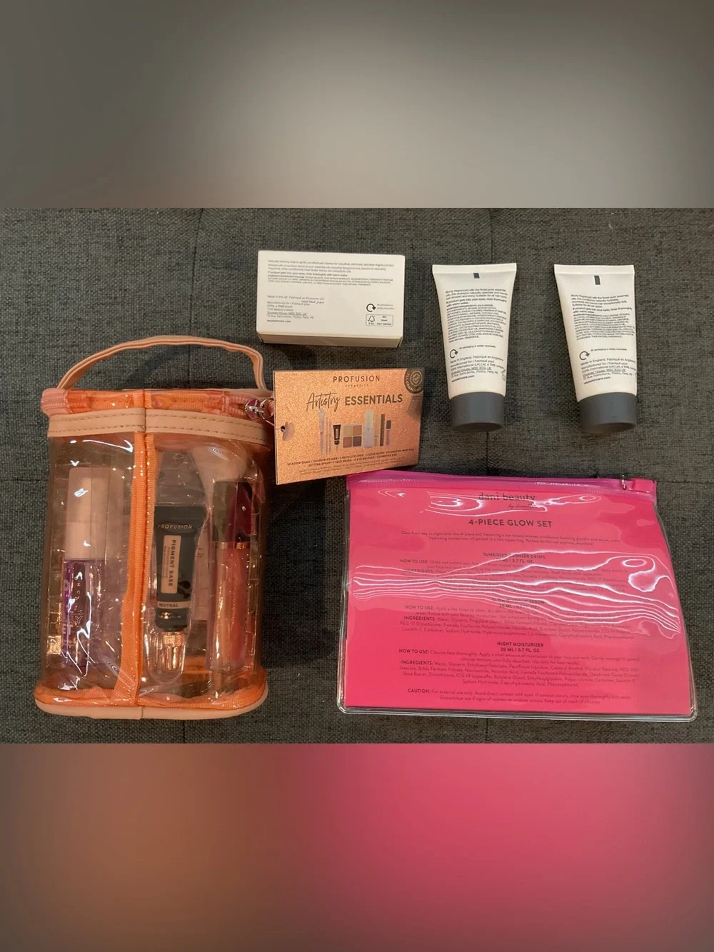 Ultimate Travel Beauty Bundle-Juicy Couture, ESPA, Profusion, Dani, Gaiam (NWT)